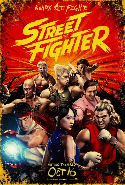 Афиша: Уличный боец Street Fighter