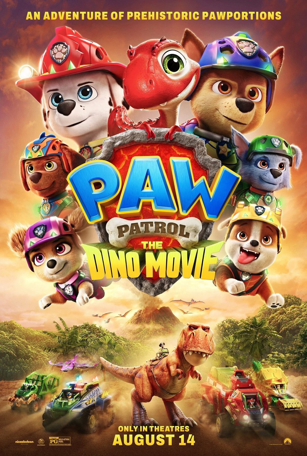 Афиша: Щенячий патруль: Динофильм